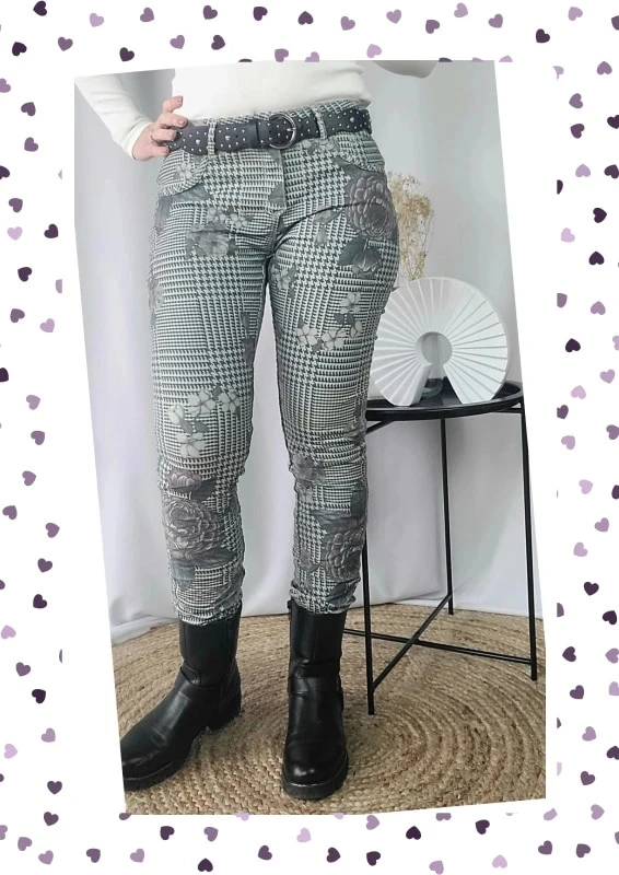 Blouse met bloemenprint - Omkeerbaar - Maat XL - Nieuw met label – photo 3